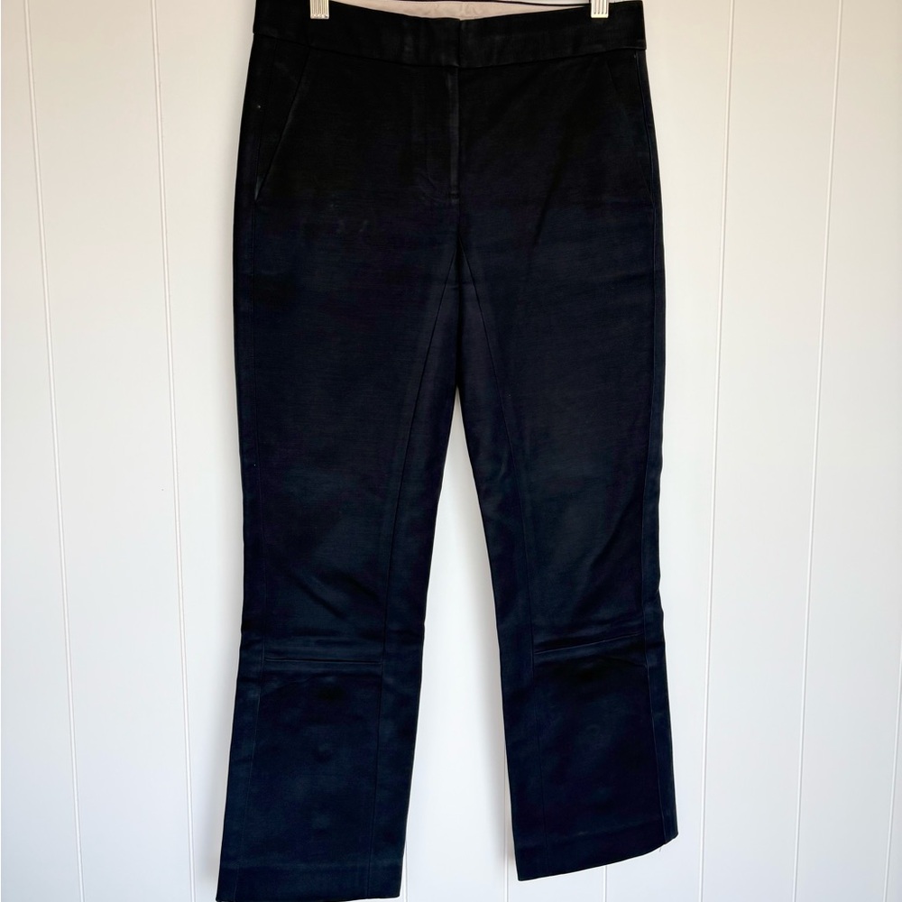 Tory Burch Dark Navy Cropped Ankle Pants - business chic - Picture 12 of 13